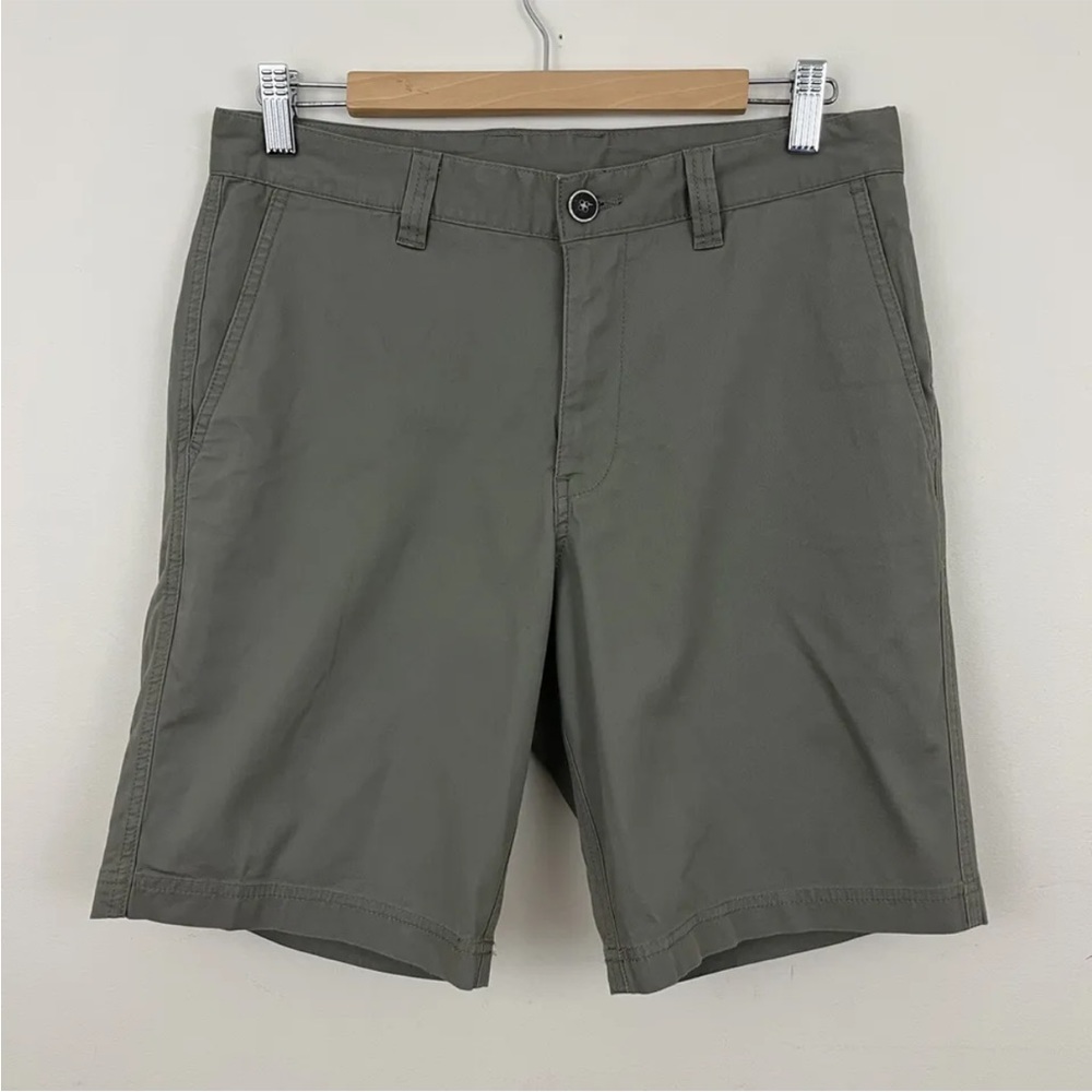 Tommy Bahama Green Shorts Summer Flat Front Cotton